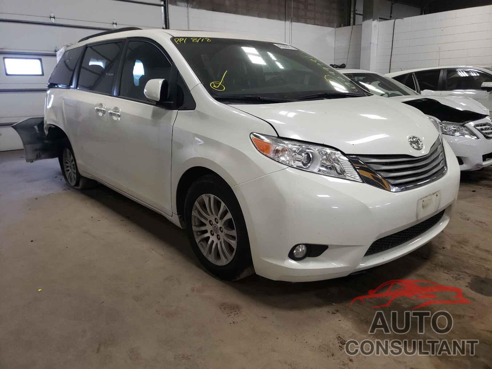 TOYOTA SIENNA 2017 - 5TDYZ3DC3HS847506