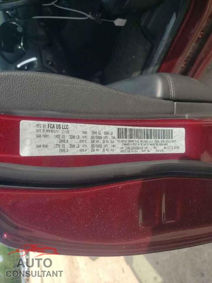 DODGE DURANGO 2017 - 1C4RDJDG4HC681010