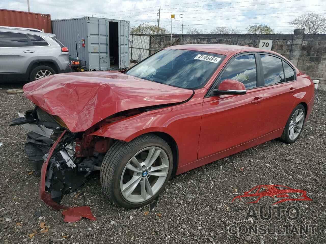 BMW 3 SERIES 2016 - WBA8E1G54GNT36207