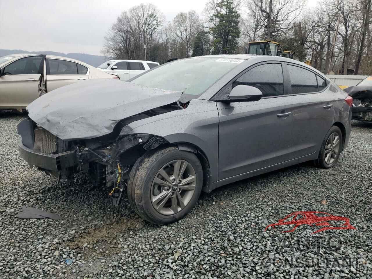 HYUNDAI ELANTRA 2018 - 5NPD84LFXJH330508