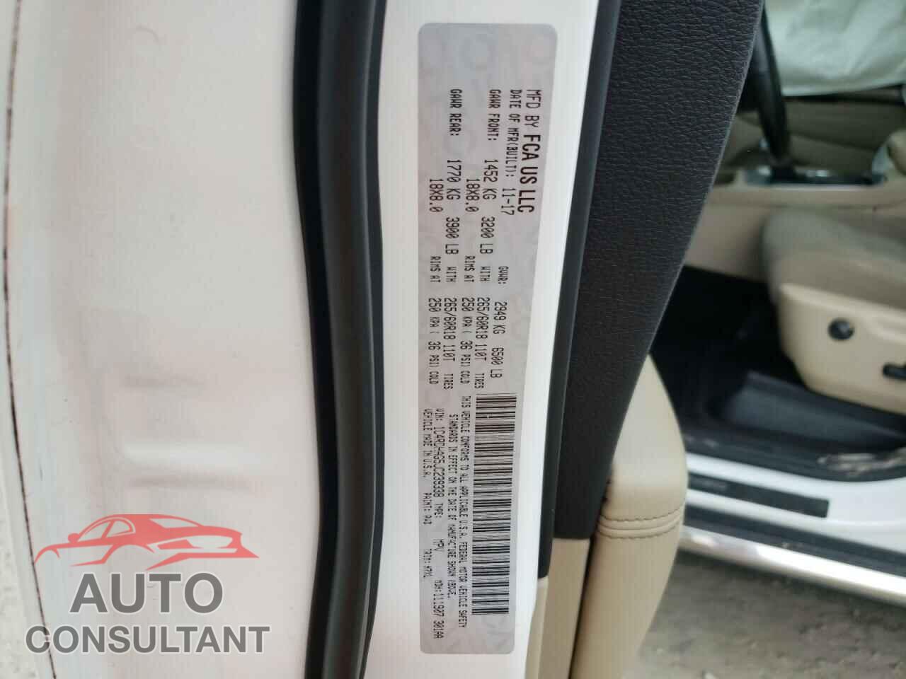DODGE DURANGO 2018 - 1C4RDHAG5JC239338