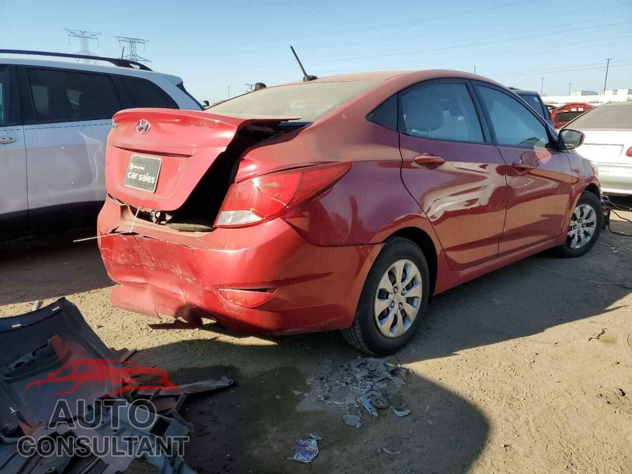 HYUNDAI ACCENT 2017 - KMHCT4AE7HU290596
