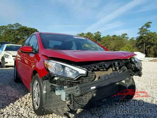 KIA FORTE 2016 - KNAFK4A60G5595408