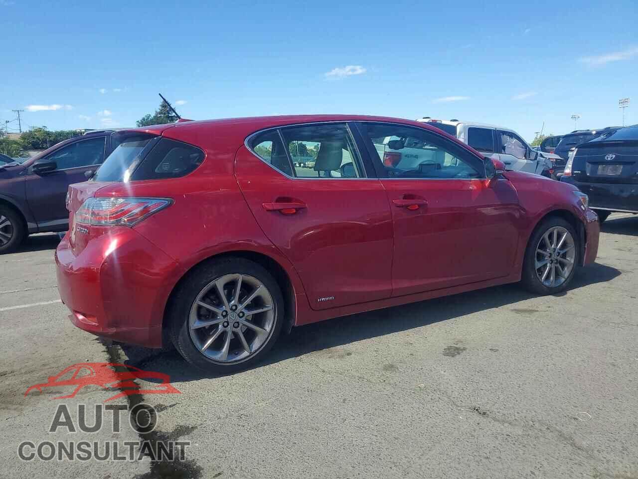 LEXUS CT 200 2011 - JTHKD5BH4B2007682