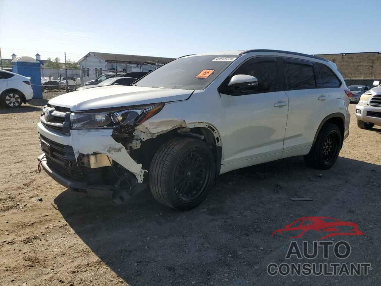 TOYOTA HIGHLANDER 2017 - 5TDDZRFH5HS420676