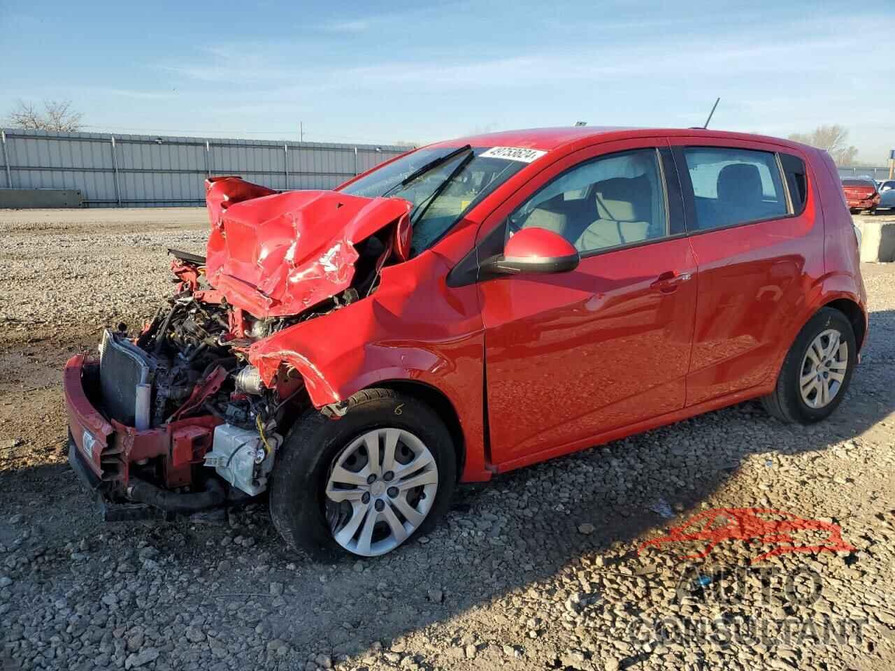 CHEVROLET SONIC 2020 - 1G1JG6SB5L4128239