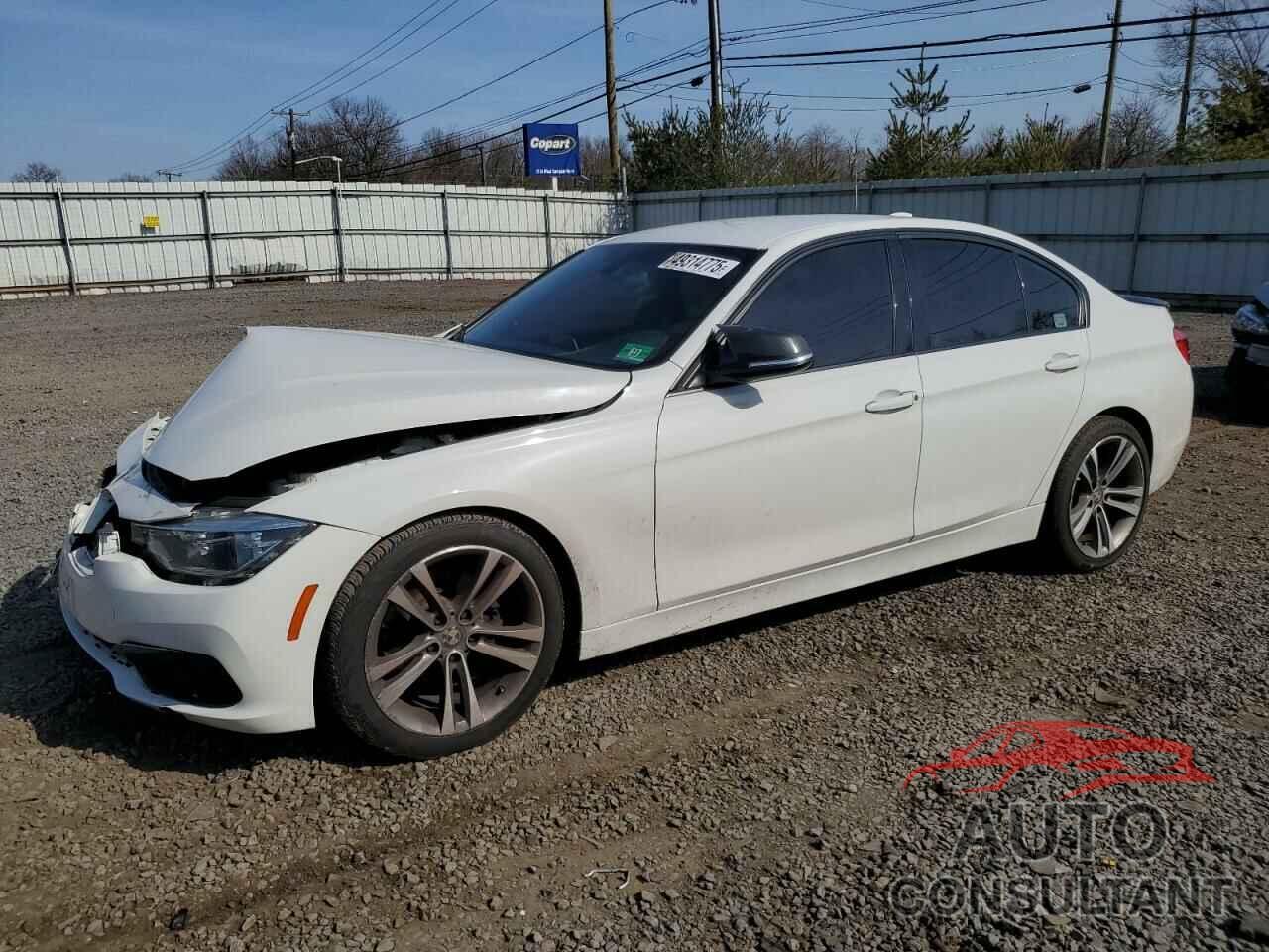 BMW 3 SERIES 2018 - WBA8D9G58JNU70758