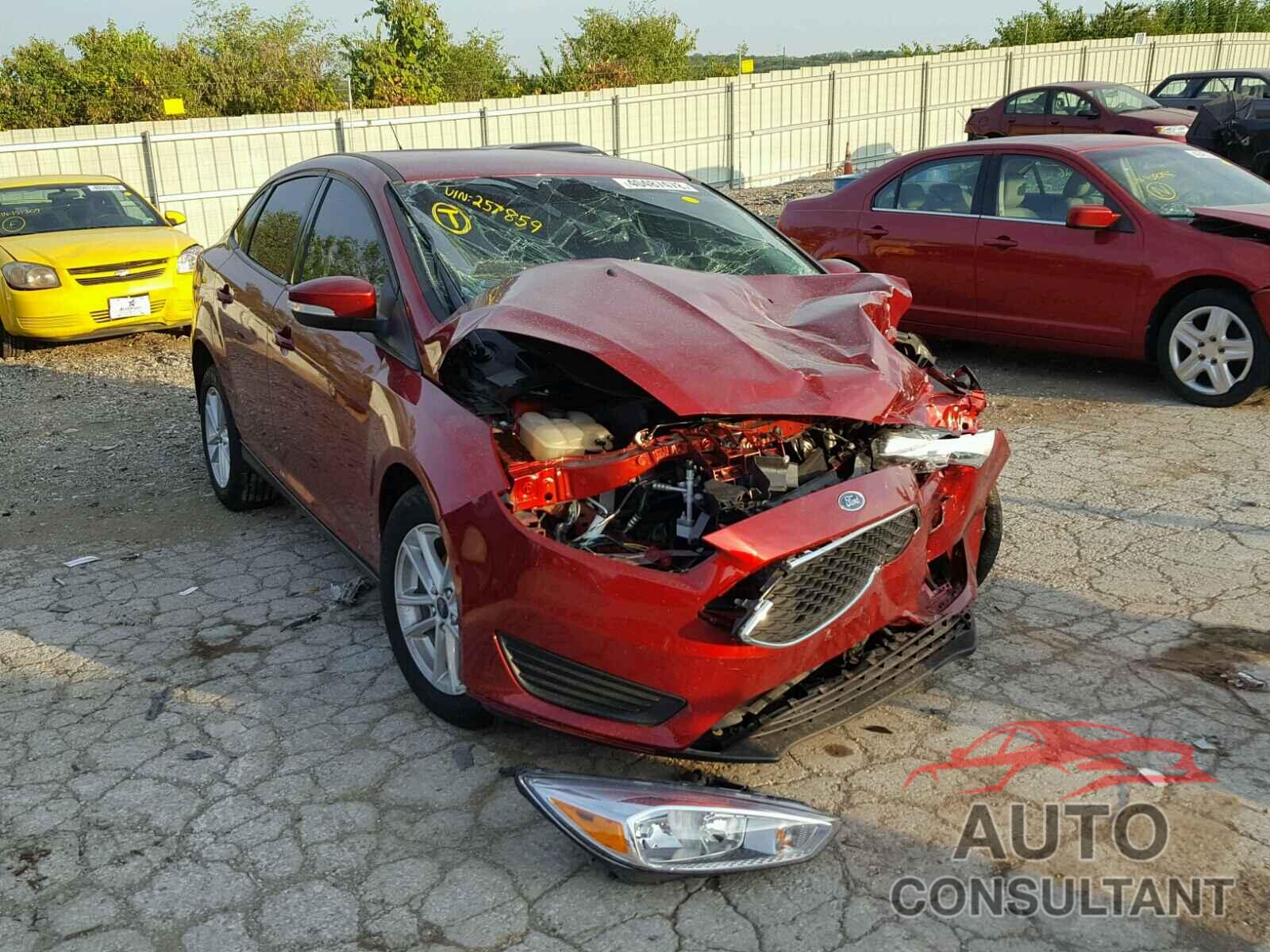FORD FOCUS 2017 - 1FADP3F20HL257859
