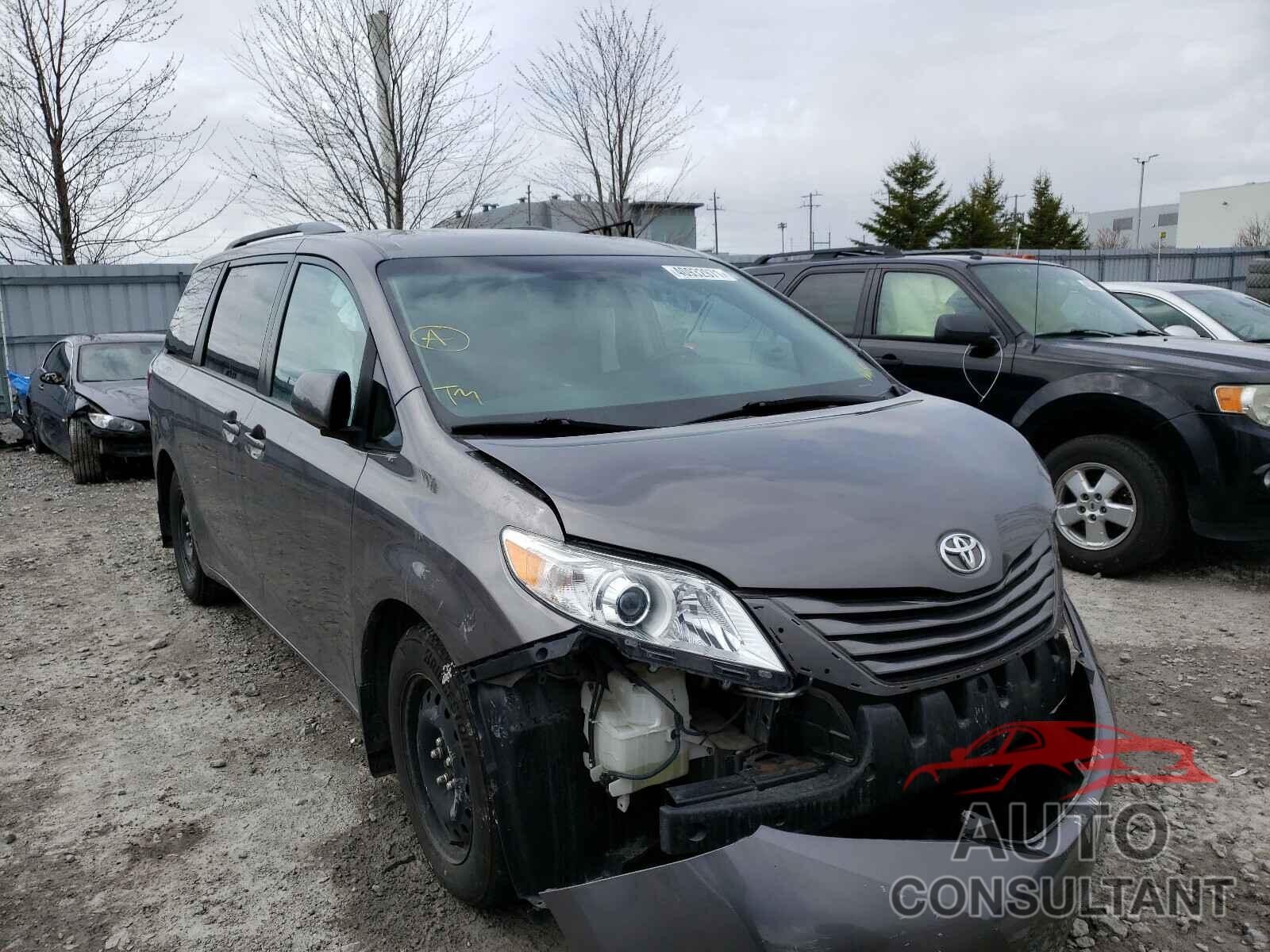 TOYOTA SIENNA 2017 - 5TDKZ3DC3HS879524