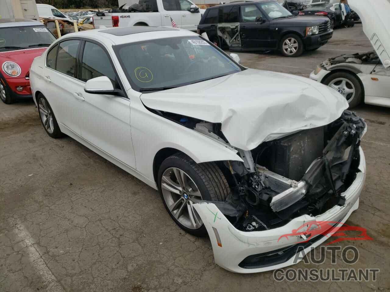 BMW 3 SERIES 2018 - WBA8B9G51JNU96737