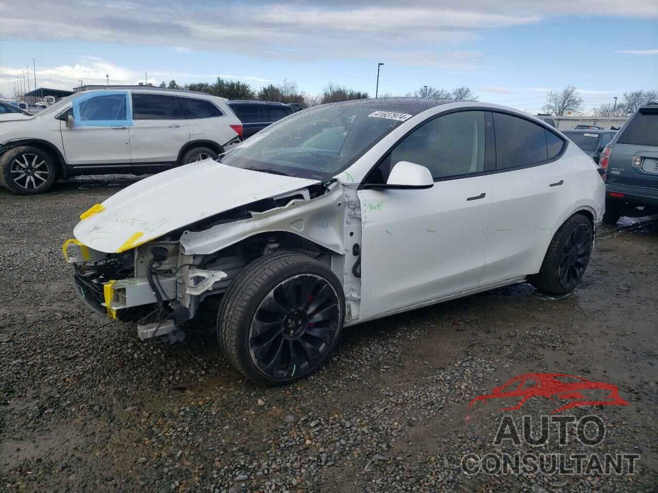 TESLA MODEL Y 2022 - 7SAYGDEF4NF451642