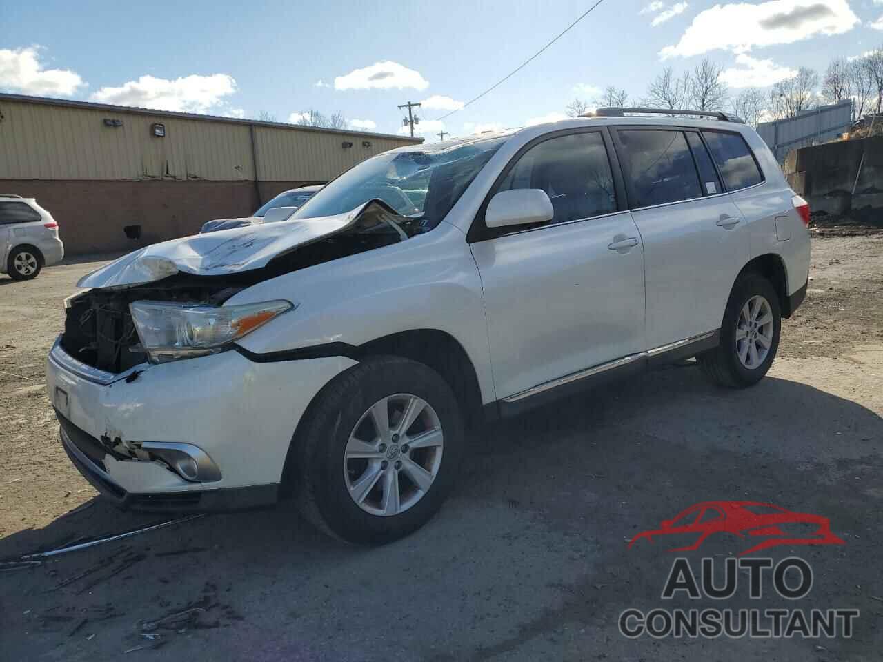 TOYOTA HIGHLANDER 2012 - 5TDBK3EH4CS136362