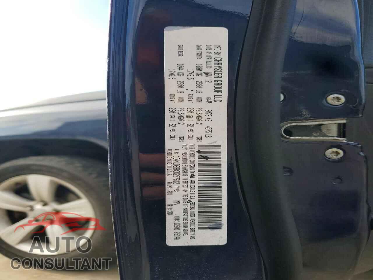 JEEP COMPASS 2013 - 1C4NJDEB8DD207612