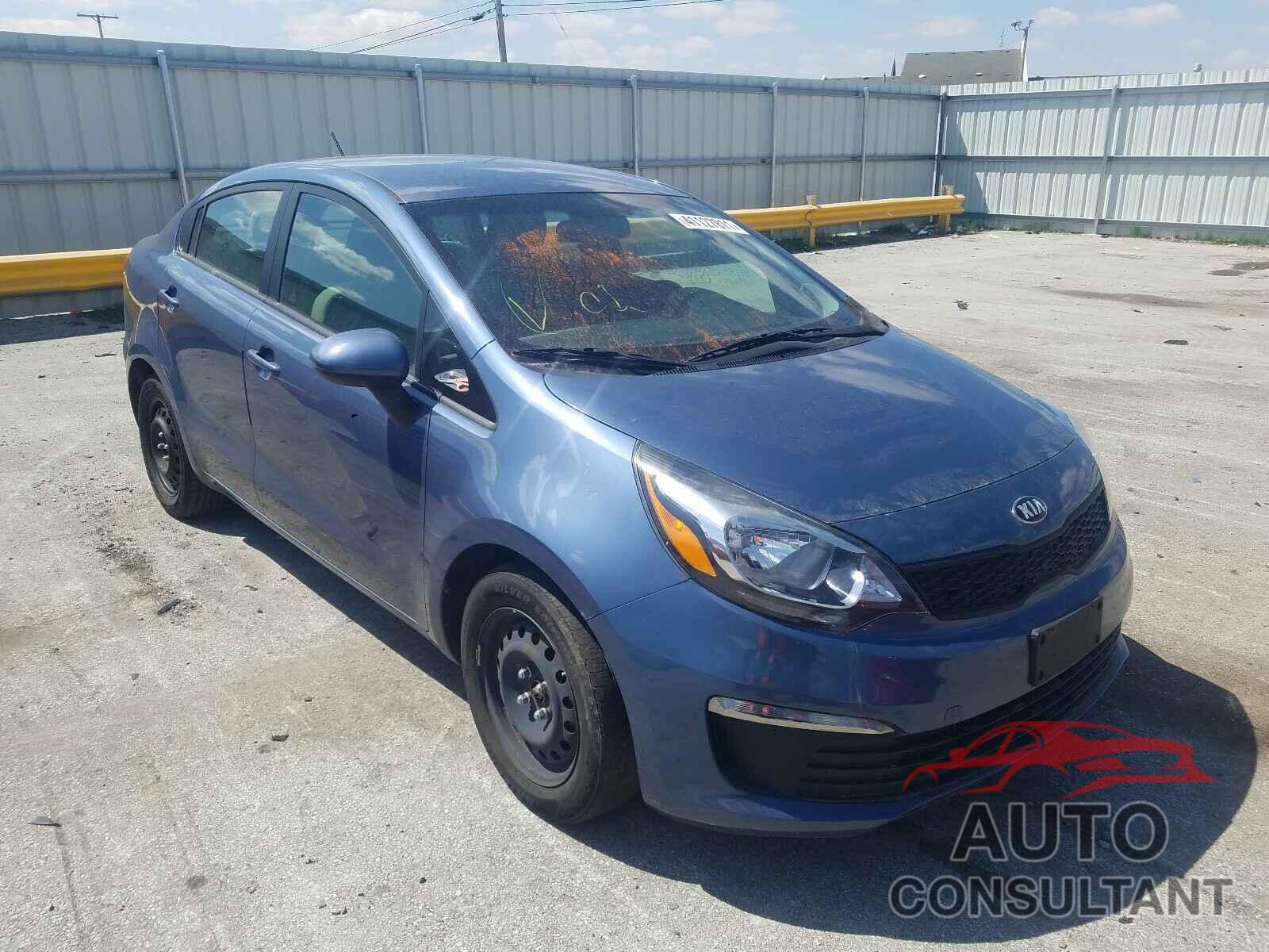 KIA RIO 2016 - KNADM4A36G6553262