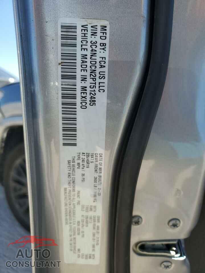 JEEP COMPASS 2023 - 3C4NJDCN2PT512485