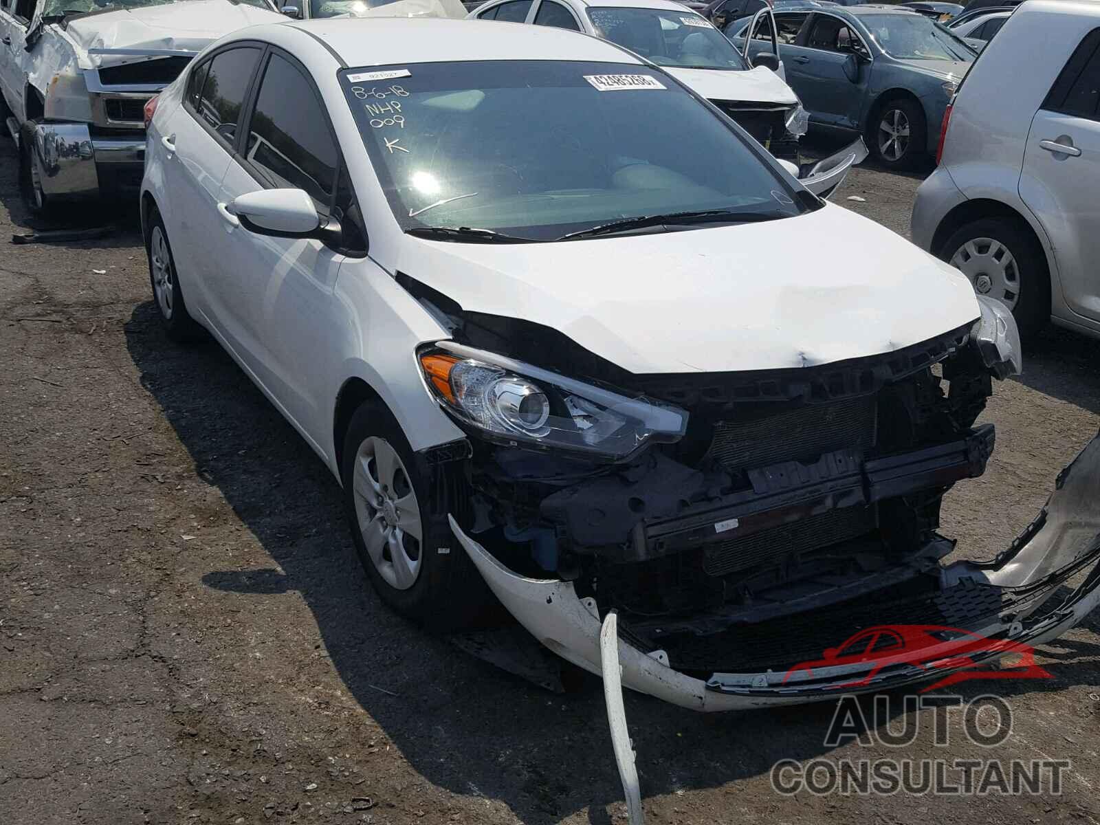 KIA FORTE 2016 - KNAFK4A68G5581157
