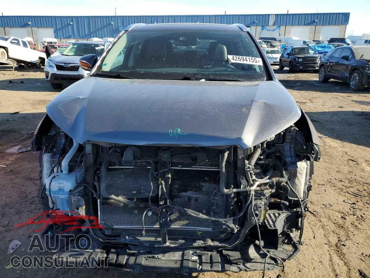 TOYOTA HIGHLANDER 2017 - 5TDDGRFH8HS027941