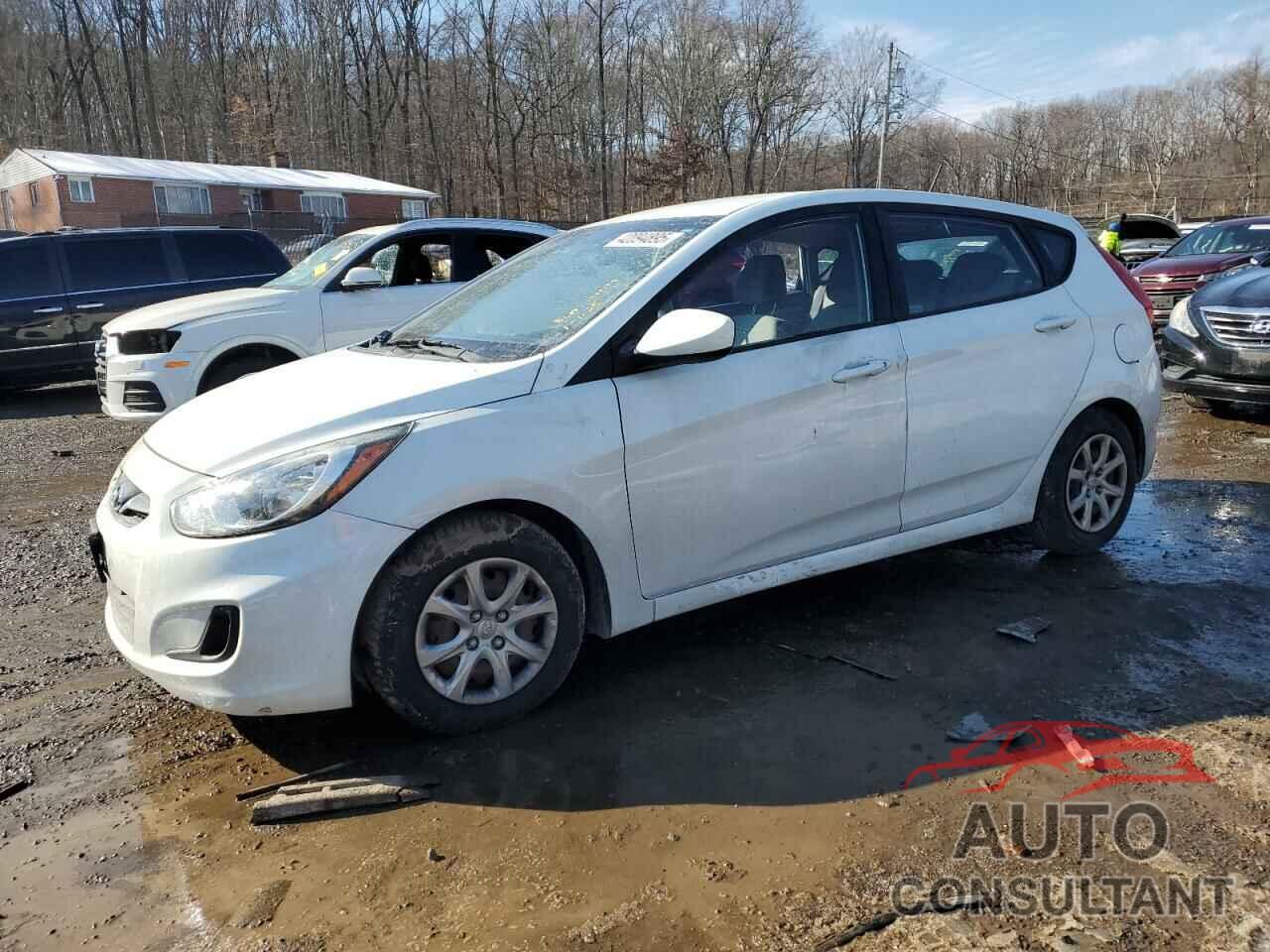 HYUNDAI ACCENT 2012 - KMHCT5AE6CU008186