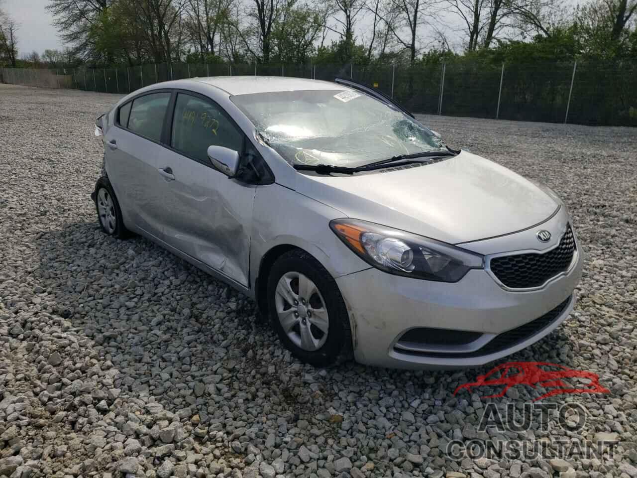 KIA FORTE 2016 - KNAFK4A62G5560577