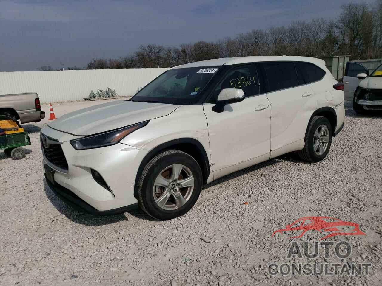 TOYOTA HIGHLANDER 2021 - 5TDZZRAH4MS523787