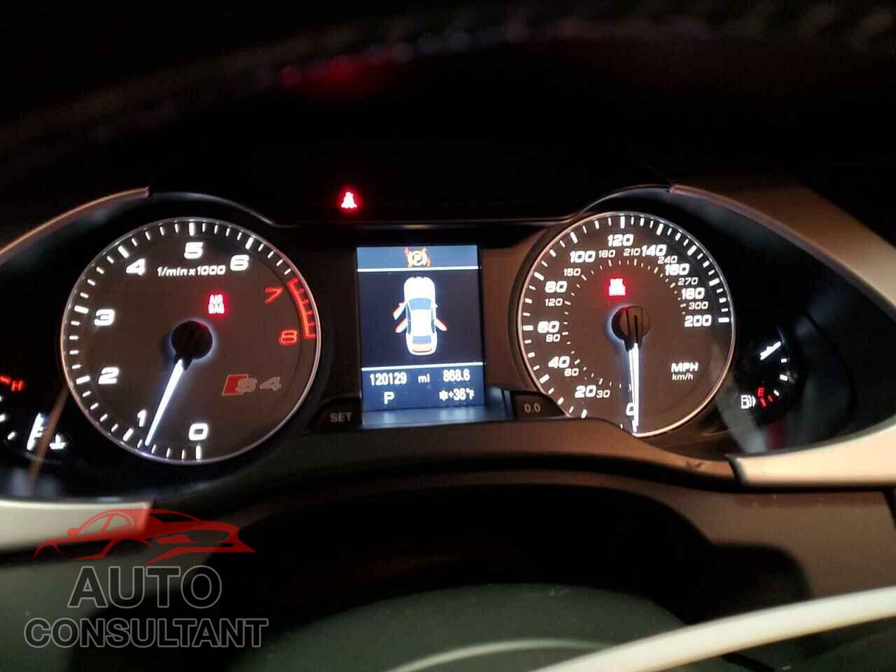 AUDI S4/RS4 2012 - WAUBGAFL7CA038042