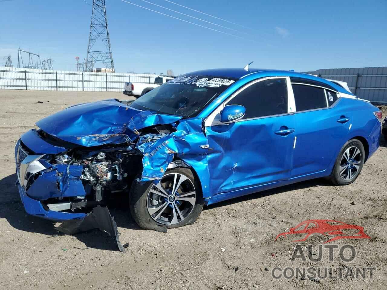 NISSAN SENTRA 2022 - 3N1AB8CV5NY319351