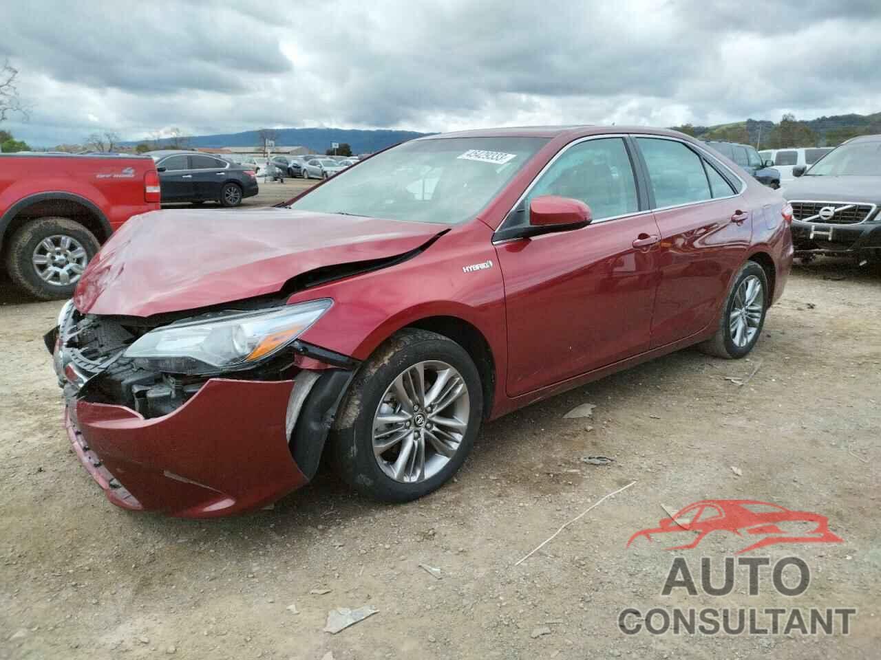 TOYOTA CAMRY 2017 - 4T1BD1FK5HU221279
