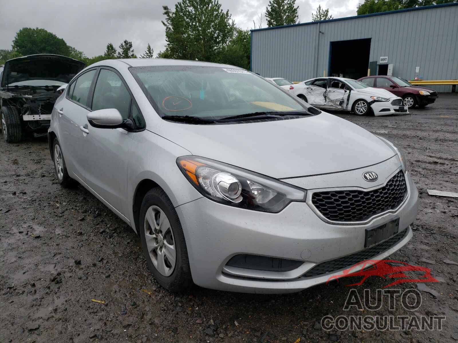 KIA FORTE 2016 - KNAFK4A65G5593430