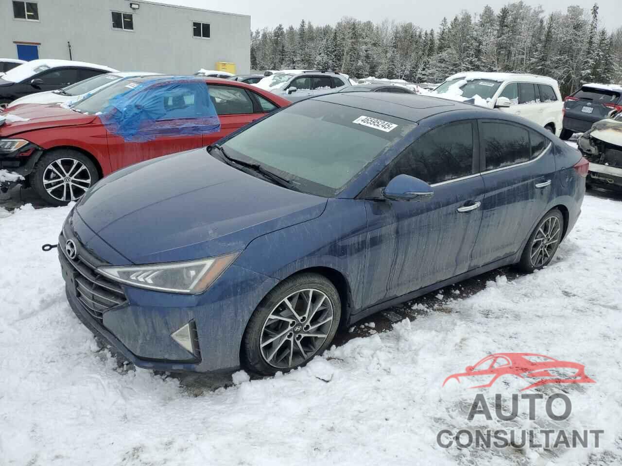 HYUNDAI ELANTRA 2019 - KMHD84LFXKU773499