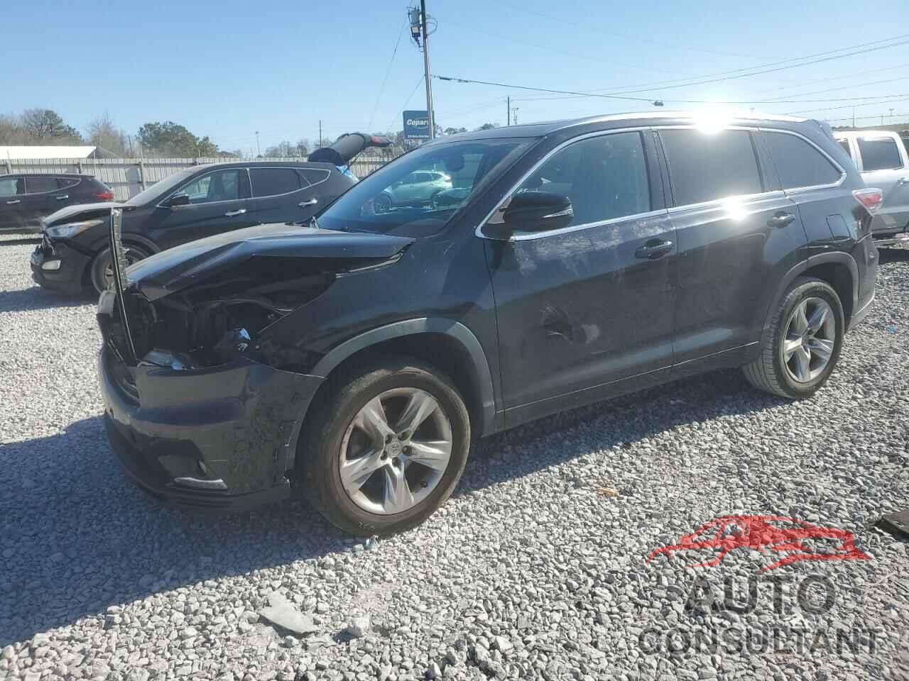 TOYOTA HIGHLANDER 2015 - 5TDYKRFH1FS041077