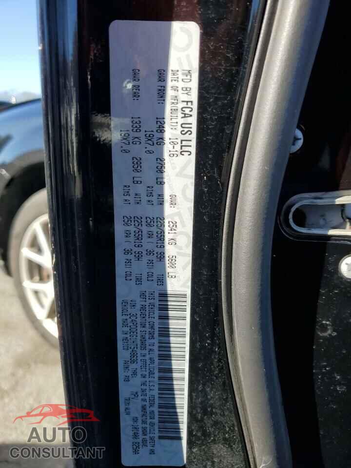 DODGE JOURNEY 2017 - 3C4PDDEG1HT548636