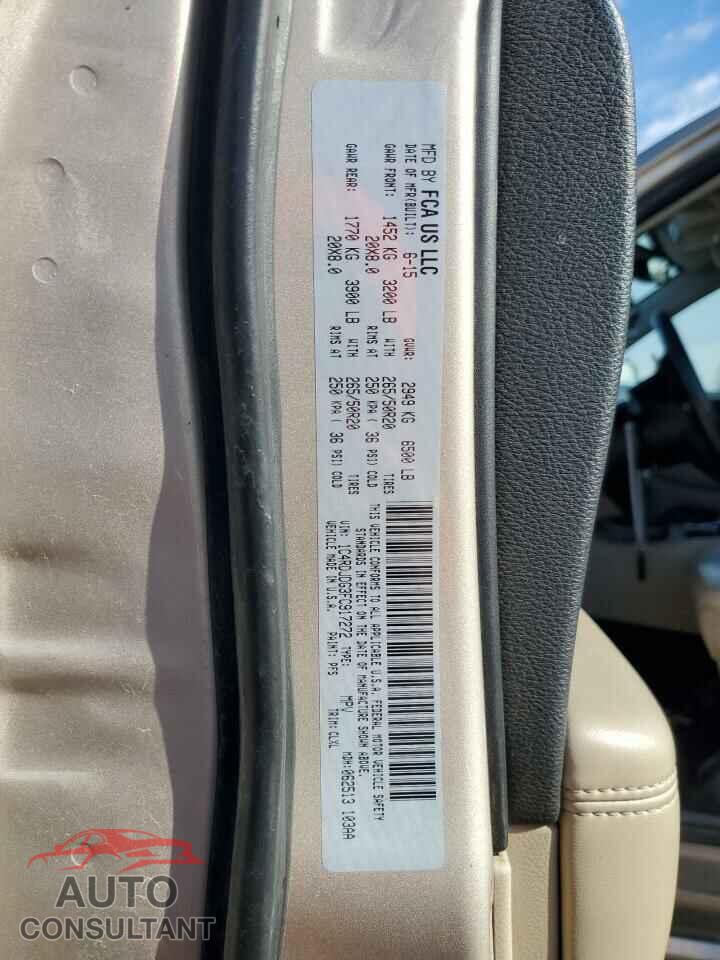 DODGE DURANGO 2015 - 1C4RDJDG3FC917272