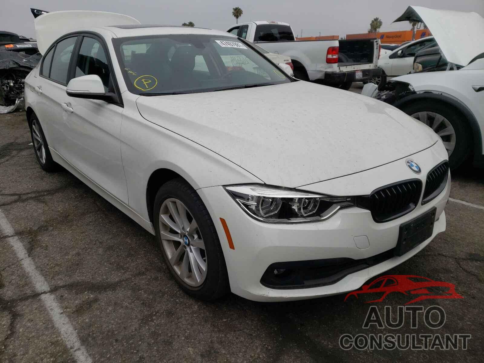 BMW 3 SERIES 2018 - WBA8A9C58JAH12795