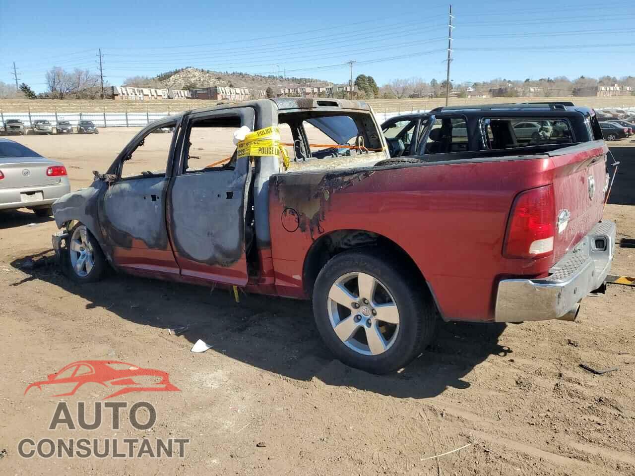 DODGE RAM 1500 2012 - 1C6RD7LT0CS156095