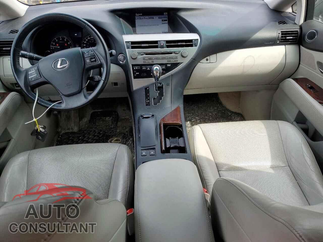 LEXUS RX350 2012 - 2T2BK1BA6CC121412