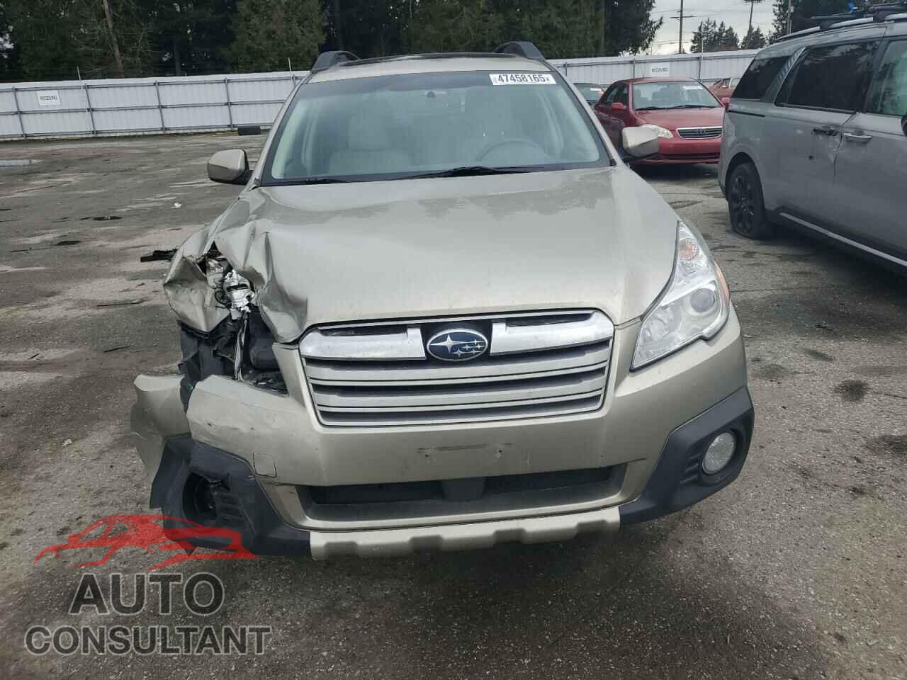 SUBARU OUTBACK 2014 - 4S4BRDMC7E2254130