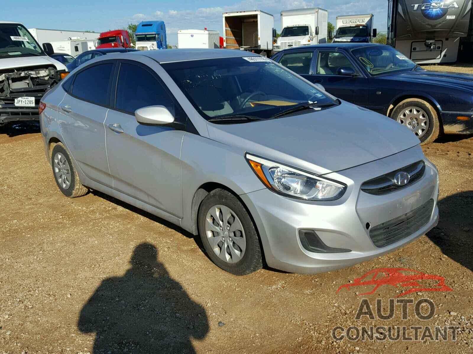 HYUNDAI ACCENT 2015 - KMHCT4AEXFU809332