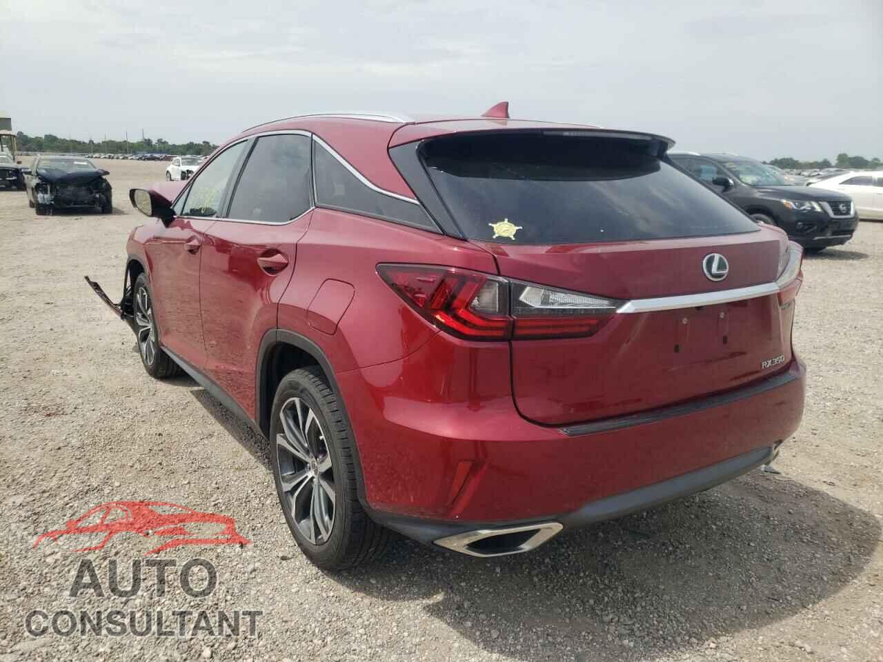 LEXUS RX350 2017 - 2T2ZZMCA4HC073992