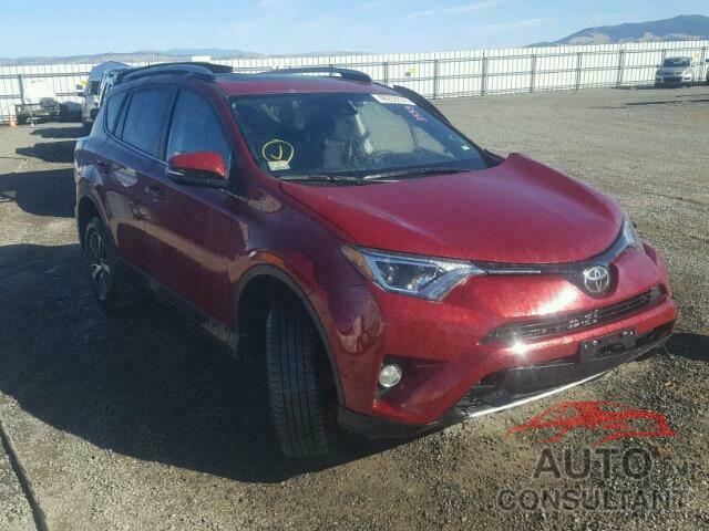 TOYOTA RAV4 XLE 2018 - 2T3RFREV7JW783507