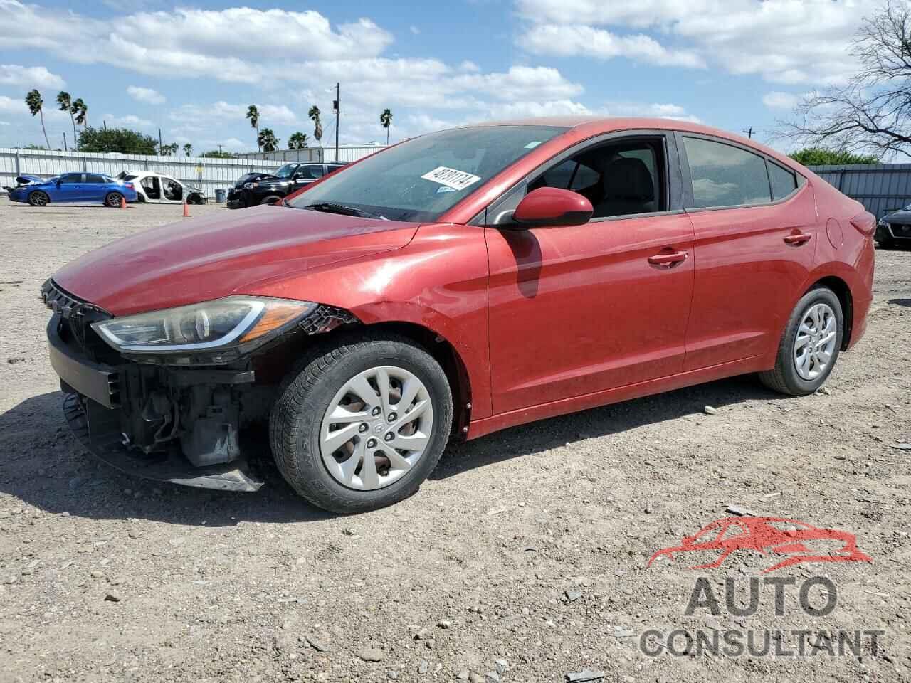 HYUNDAI ELANTRA 2017 - KMHD74LF7HU408175