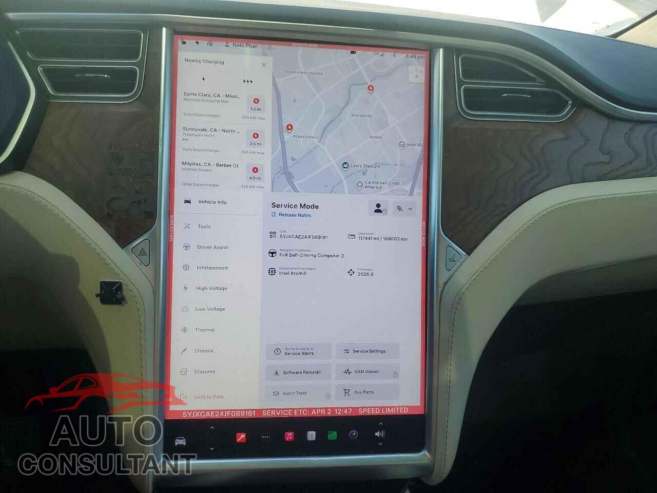 TESLA MODEL X 2018 - 5YJXCAE24JF089161
