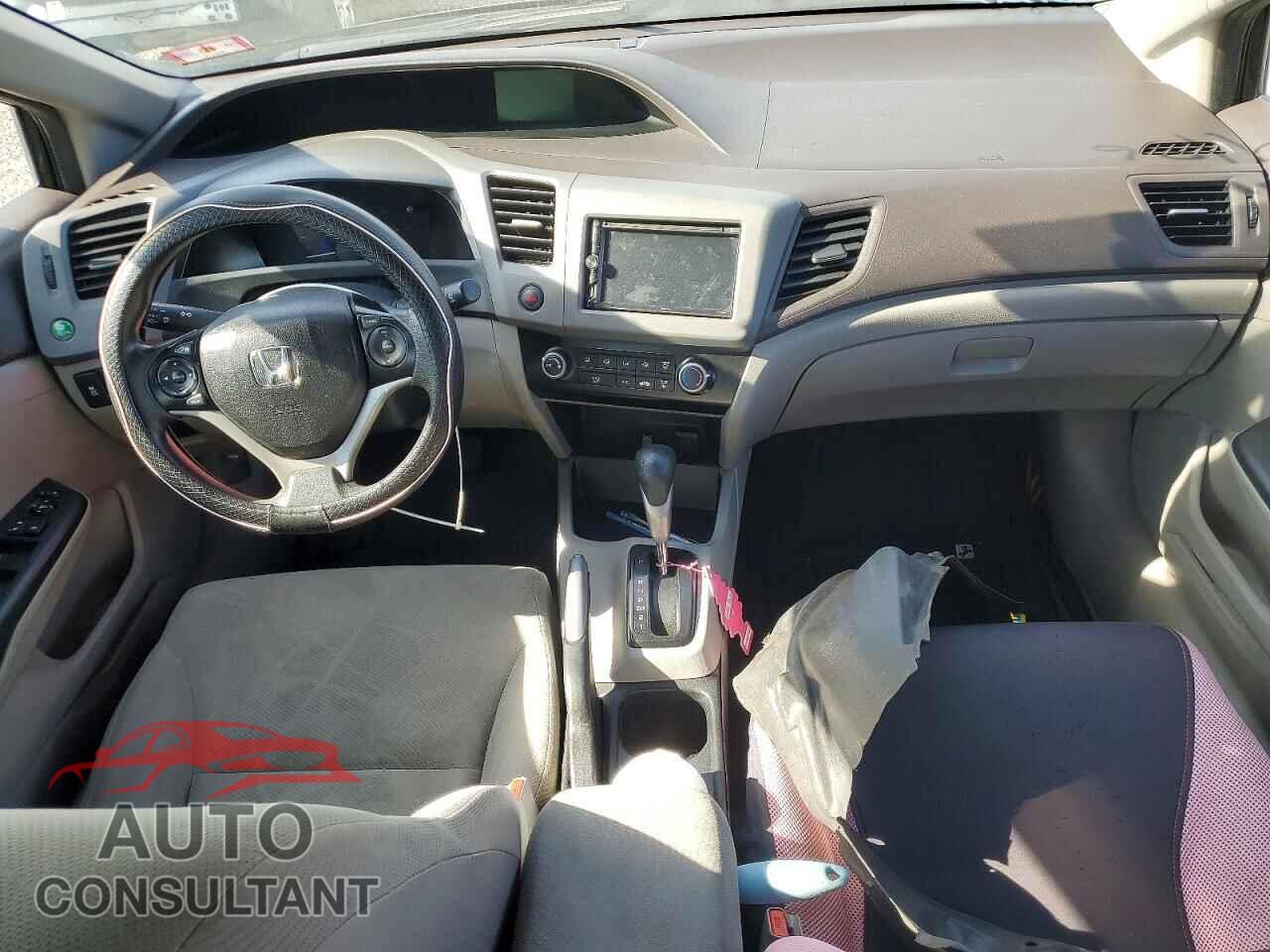 HONDA CIVIC 2012 - 19XFB2F51CE366502