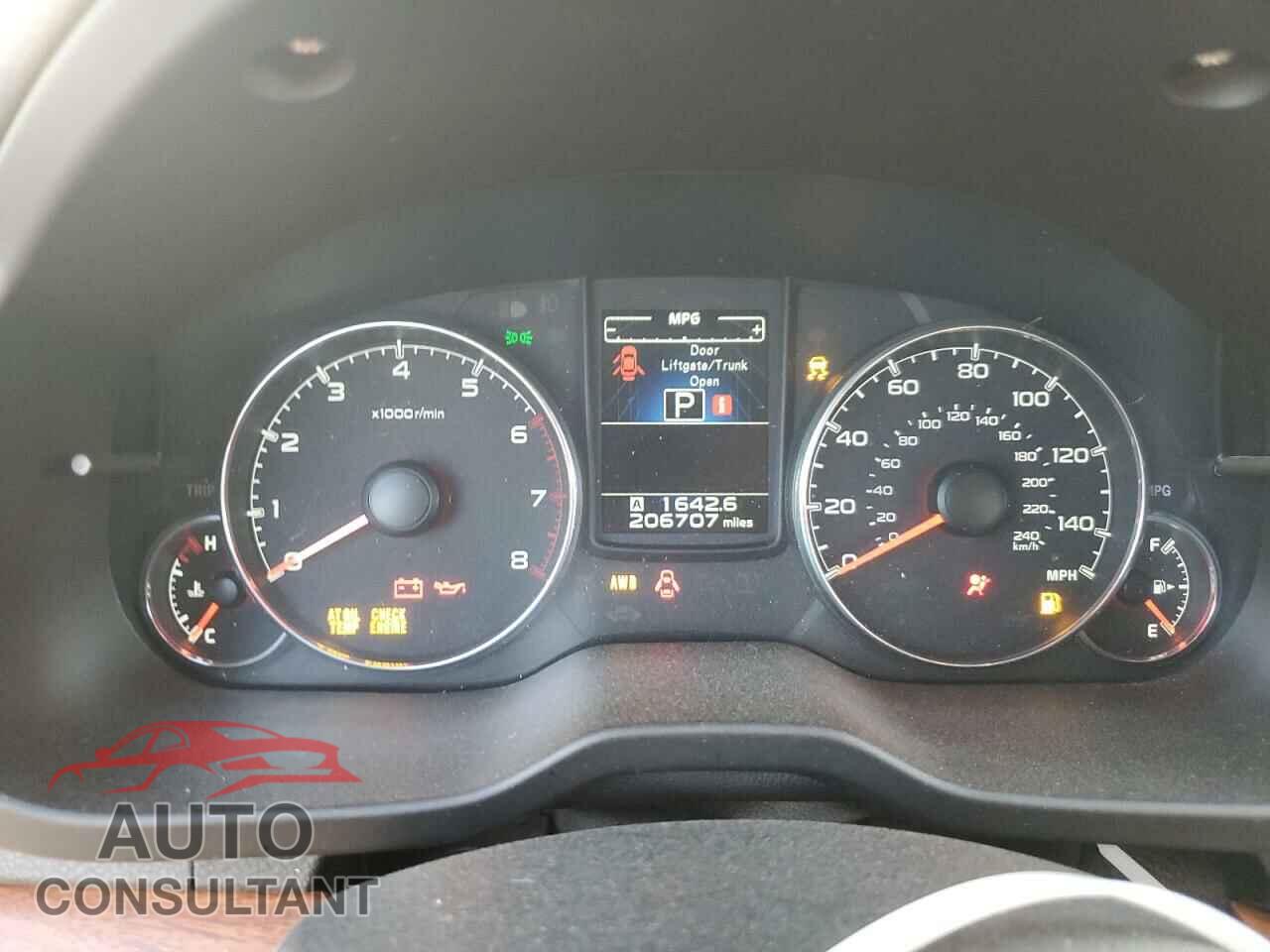 SUBARU OUTBACK 2013 - 4S4BRCLC8D3201781