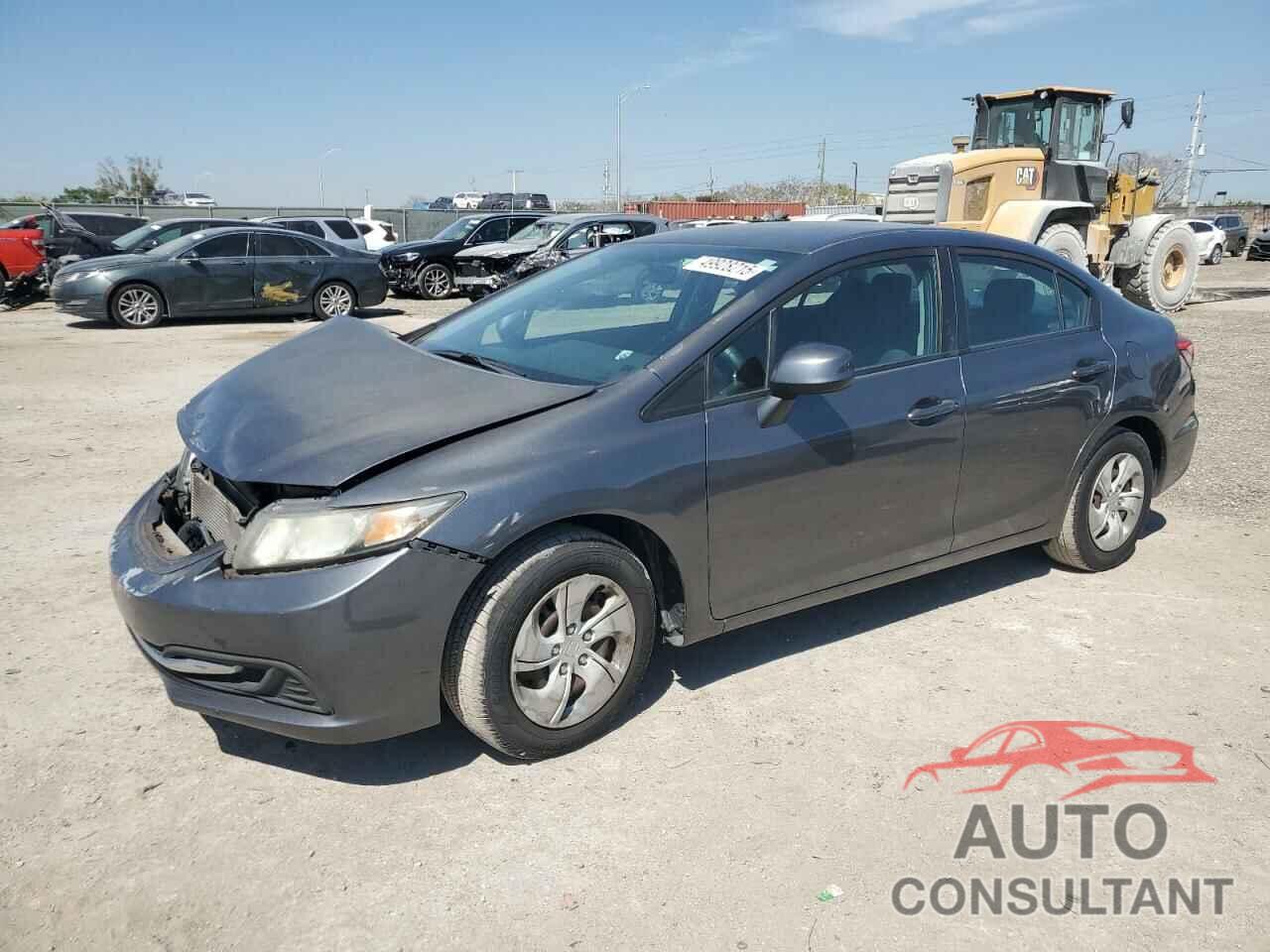 HONDA CIVIC 2013 - 19XFB2F59DE293560