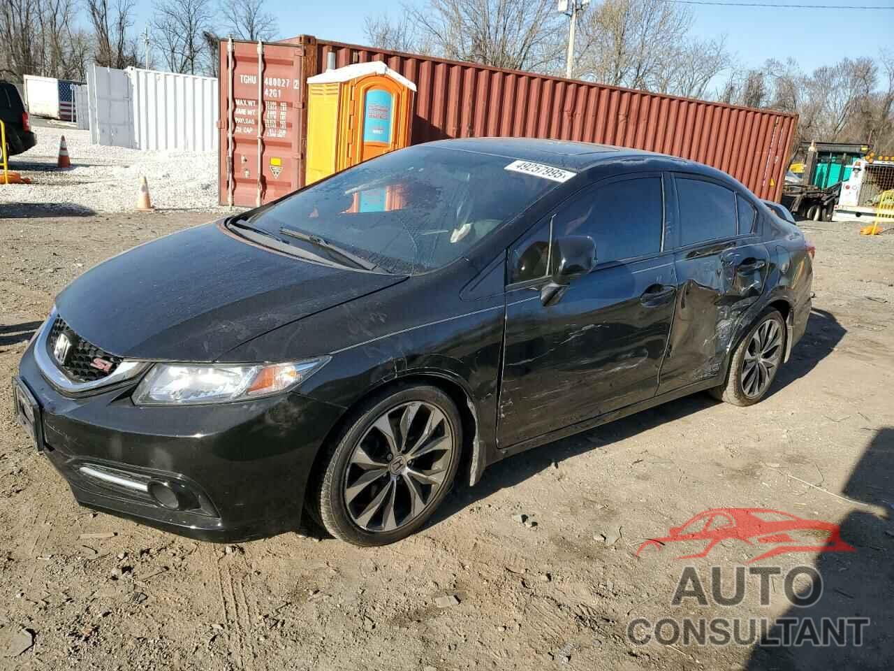 HONDA CIVIC 2013 - 2HGFB6E54DH700408