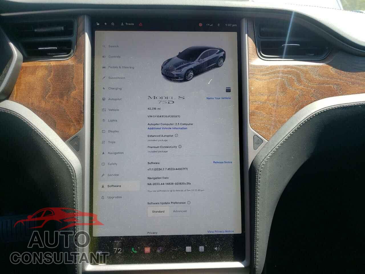 TESLA MODEL S 2018 - 5YJSA1E28JF265970