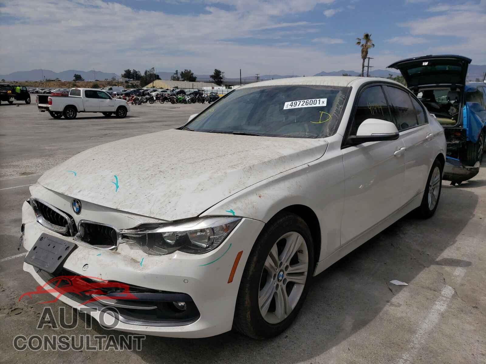 BMW 3 SERIES 2016 - WBA8E9G5XGNU29005