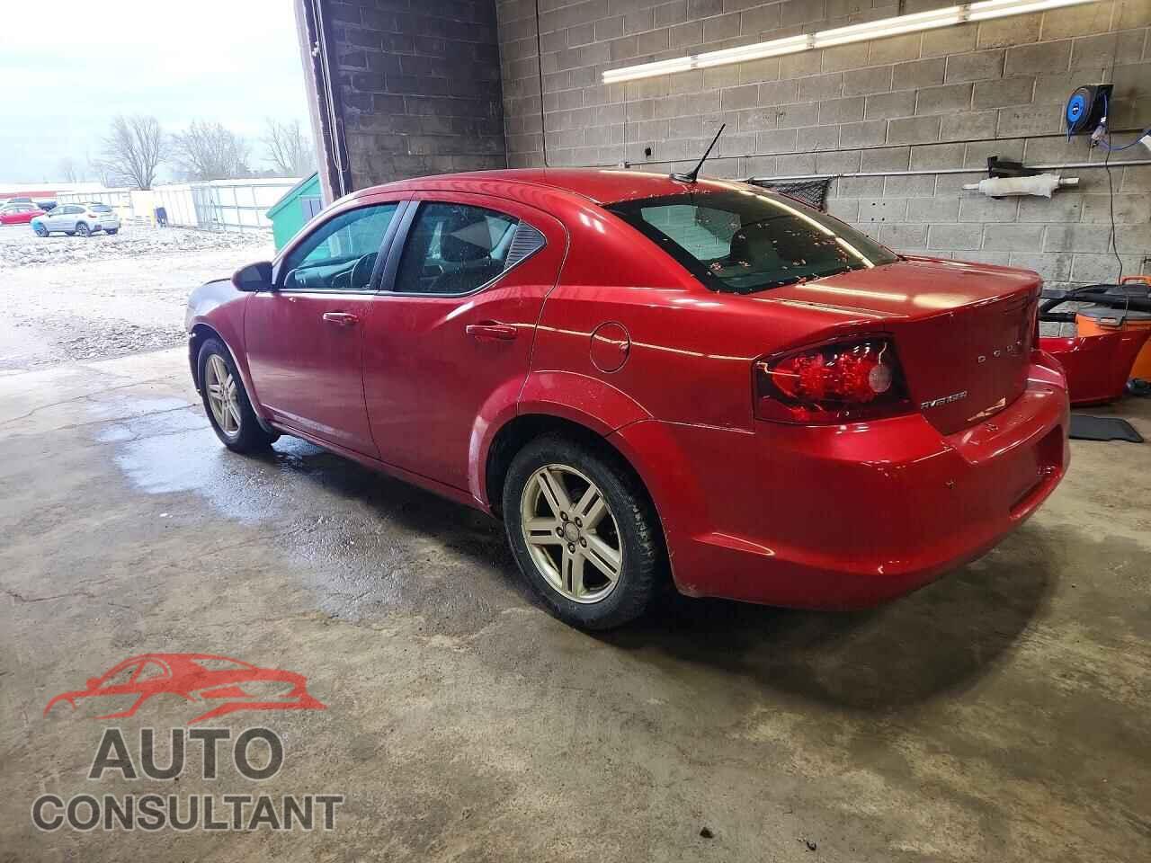DODGE AVENGER 2012 - 1C3CDZCB6CN286998