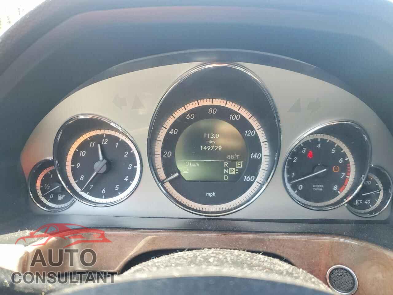 MERCEDES-BENZ E-CLASS 2011 - WDDHF8HB4BA366343