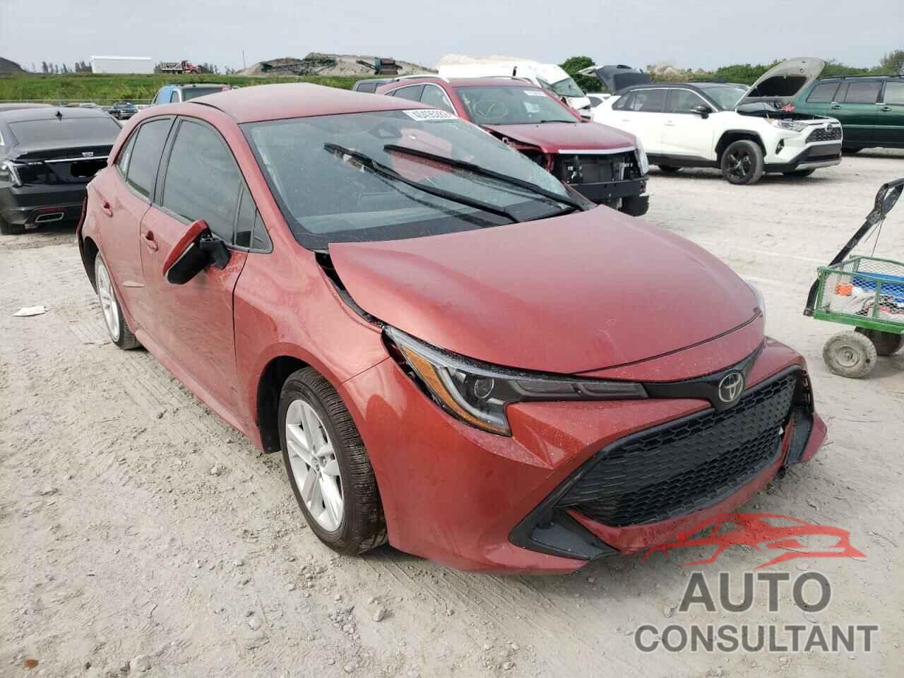 TOYOTA COROLLA 2020 - JTND4RBE8L3096056